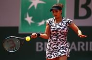 Sania Mirza at the 2017 French Open in Paris, France